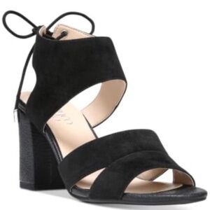 Franco Sarto suede block heel sandal
